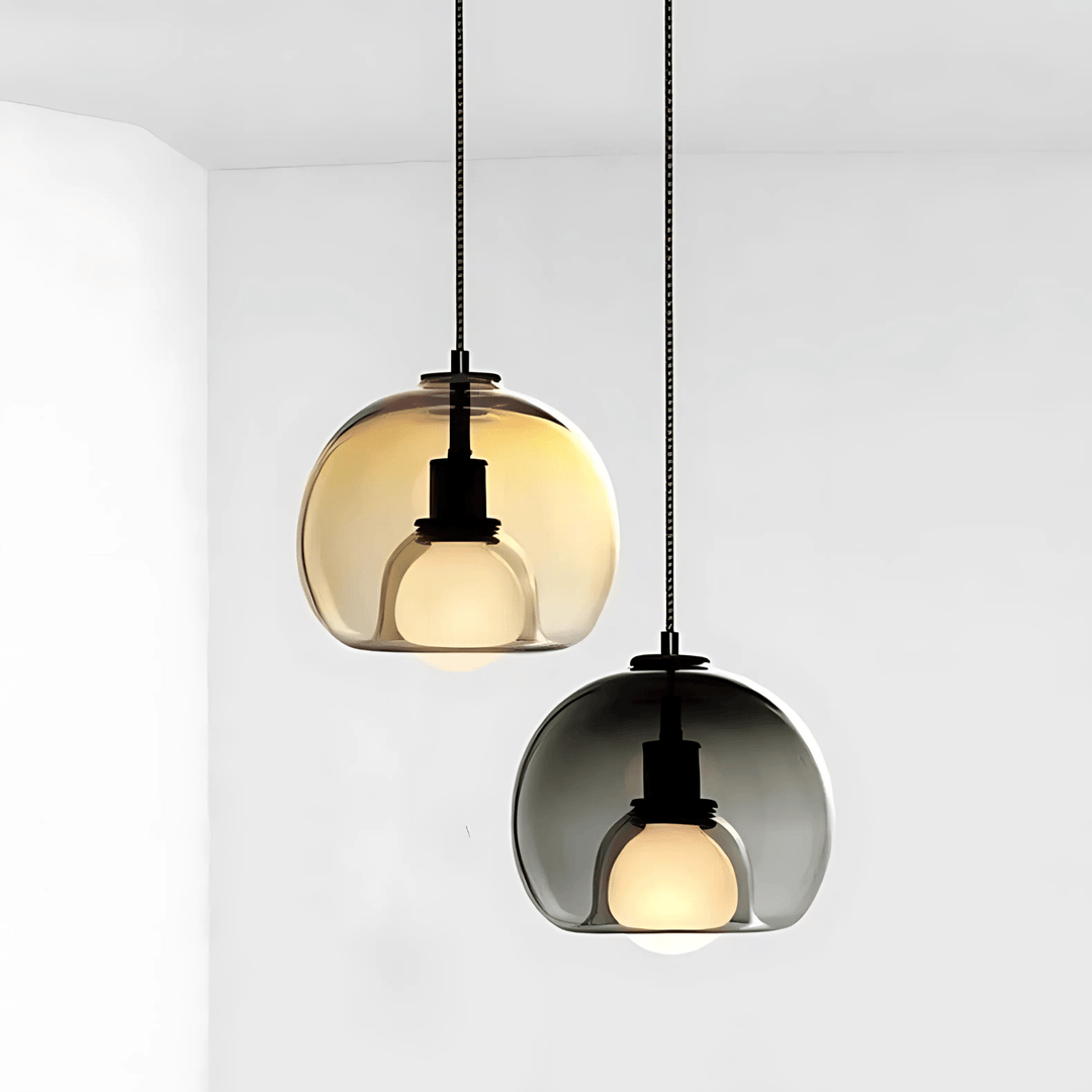 Modern Handblown Glass Pendant Light | Elegant Home Lighting
