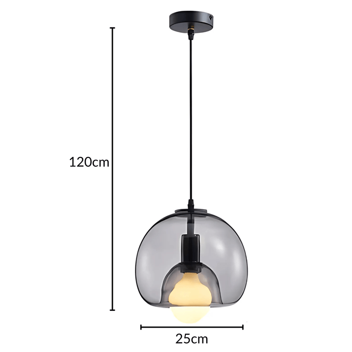 Modern Handblown Glass Pendant Light | Elegant Home Lighting