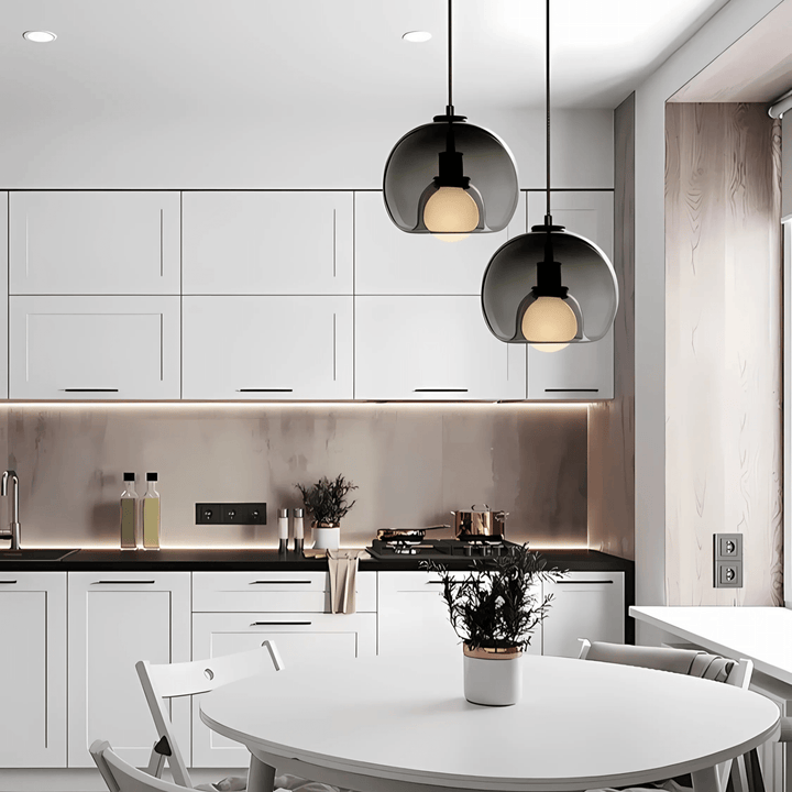 Modern Handblown Glass Pendant Light | Elegant Home Lighting