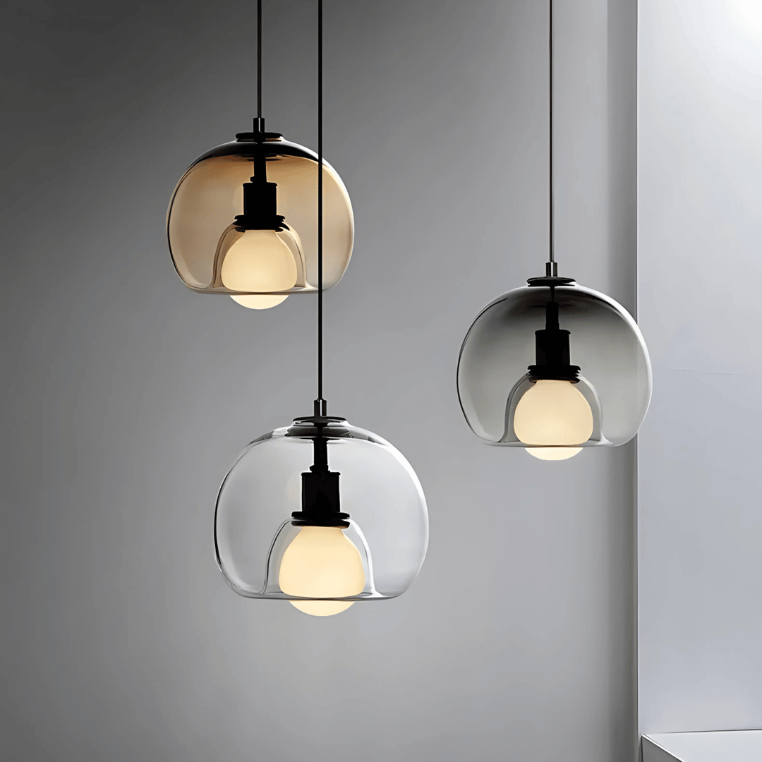 Modern Handblown Glass Pendant Light | Elegant Home Lighting