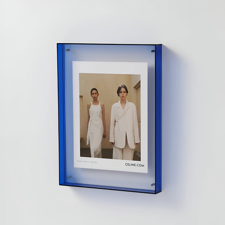 Colorful Transparent Acrylic Picture Frame for Photos and Art Display-Orizon Depot