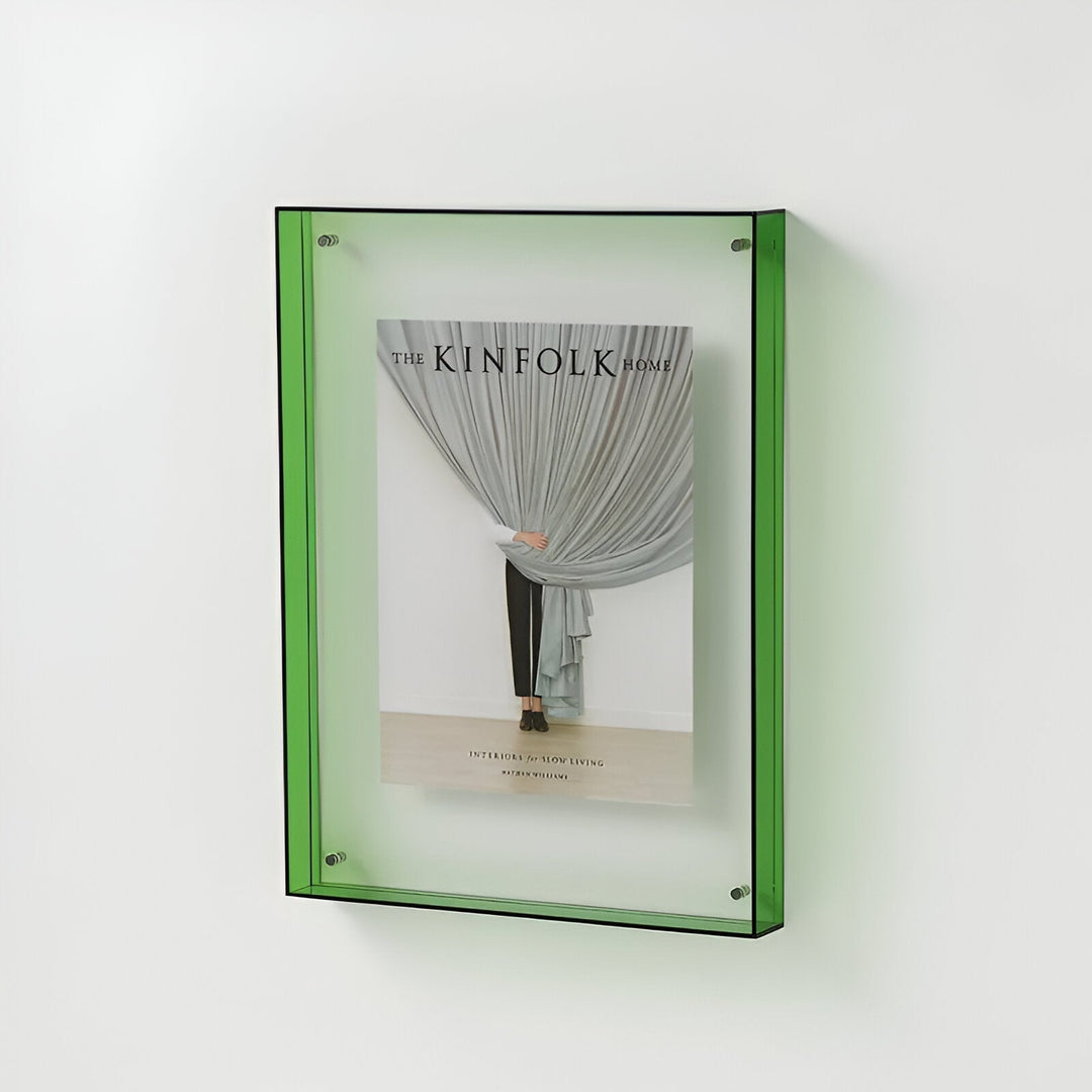 Colorful Transparent Acrylic Picture Frame for Photos and Art Display-Orizon Depot