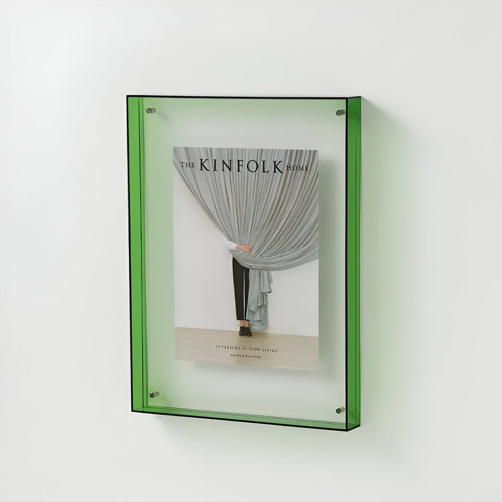 Colorful Transparent Acrylic Picture Frame for Photos and Art Display-Orizon Depot