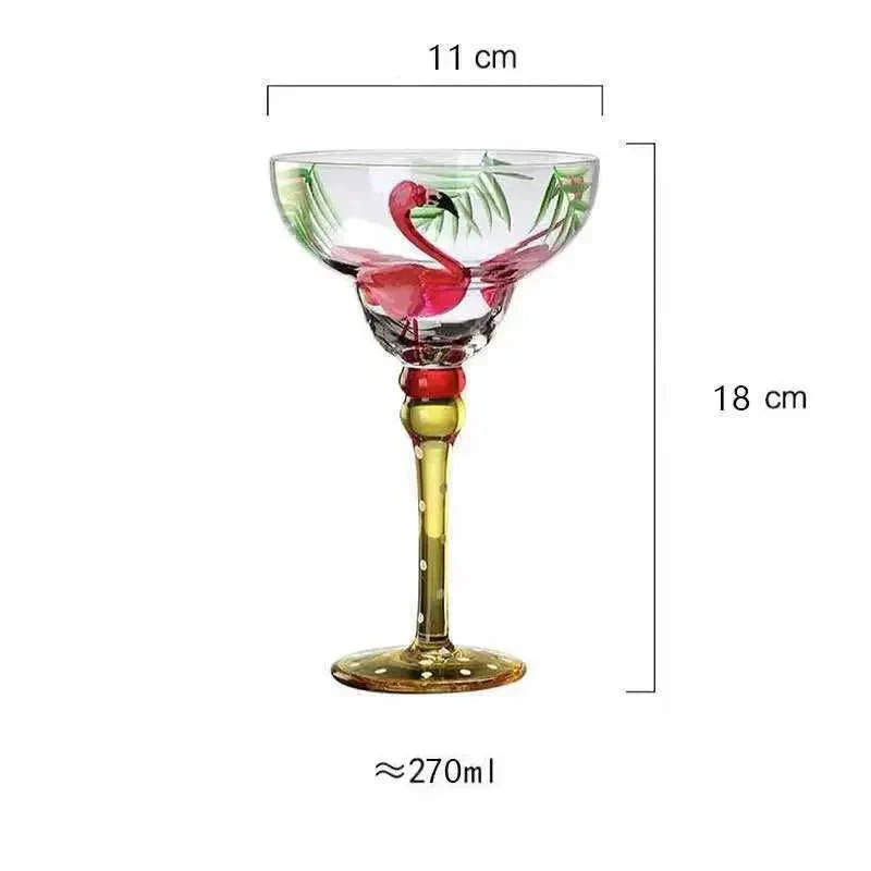 Colorful Margarita Cocktail Glass for Vibrant Drinks-Orizon Depot