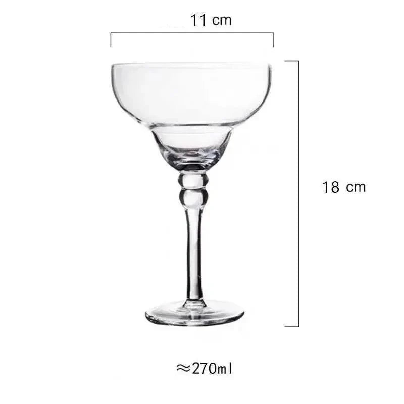 Colorful Margarita Cocktail Glass for Fun Drinks and Gatherings-Orizon Depot