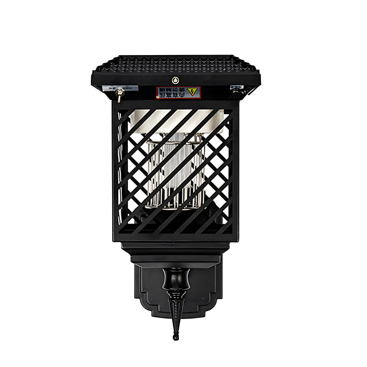 Solar-Powered Waterproof Stainless Steel Black Landscape Pathway Light