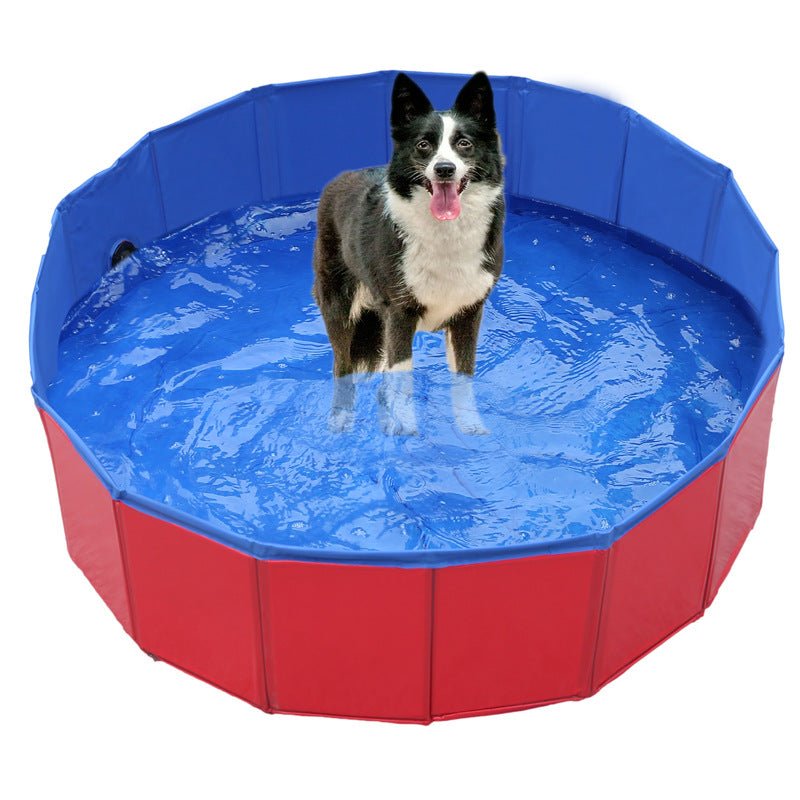 Portable Dog Bath and Cooling Mat – 80 cm Quick Dip for Summer-Orizon Depot