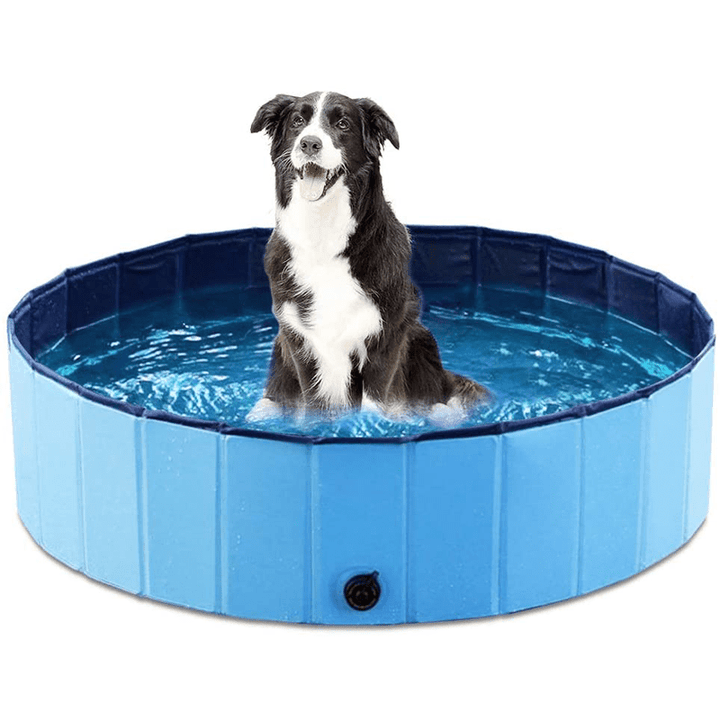 Portable Dog Bath and Cooling Mat – 80 cm Quick Dip for Summer-Orizon Depot