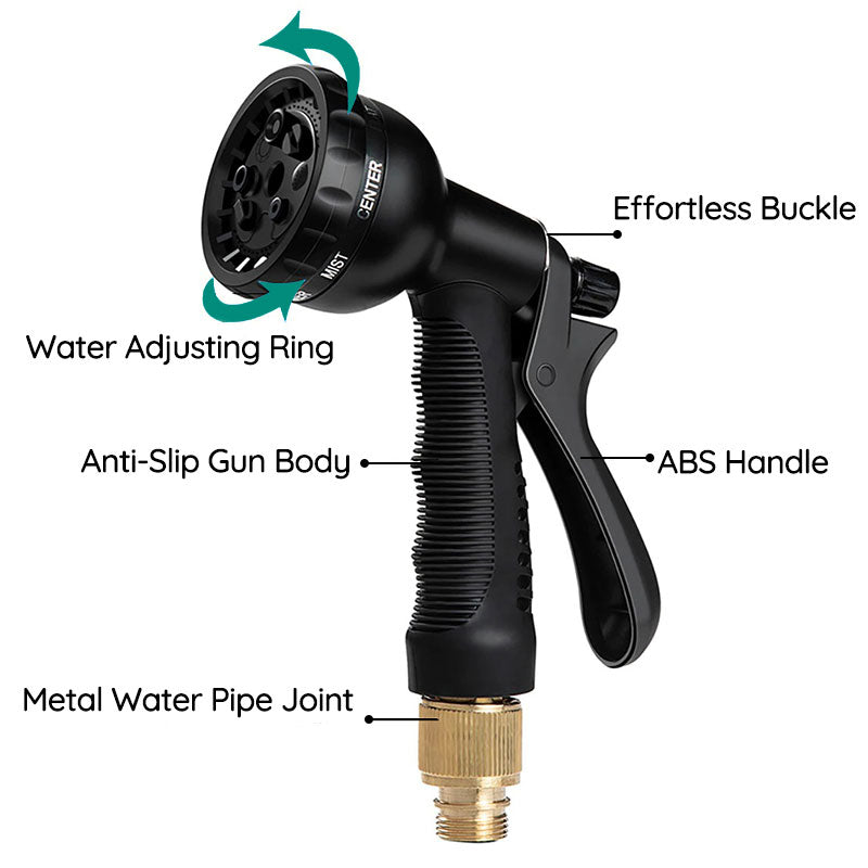 Expandable 100FT Garden Water Hose for Easy Watering Tasks