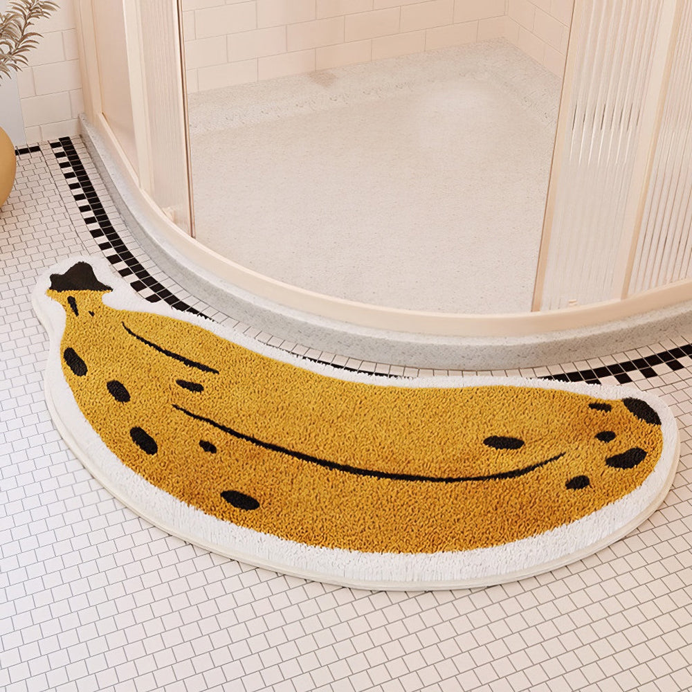 Plush Banana Area Rug for Cozy Home Decor-Orizon Depot
