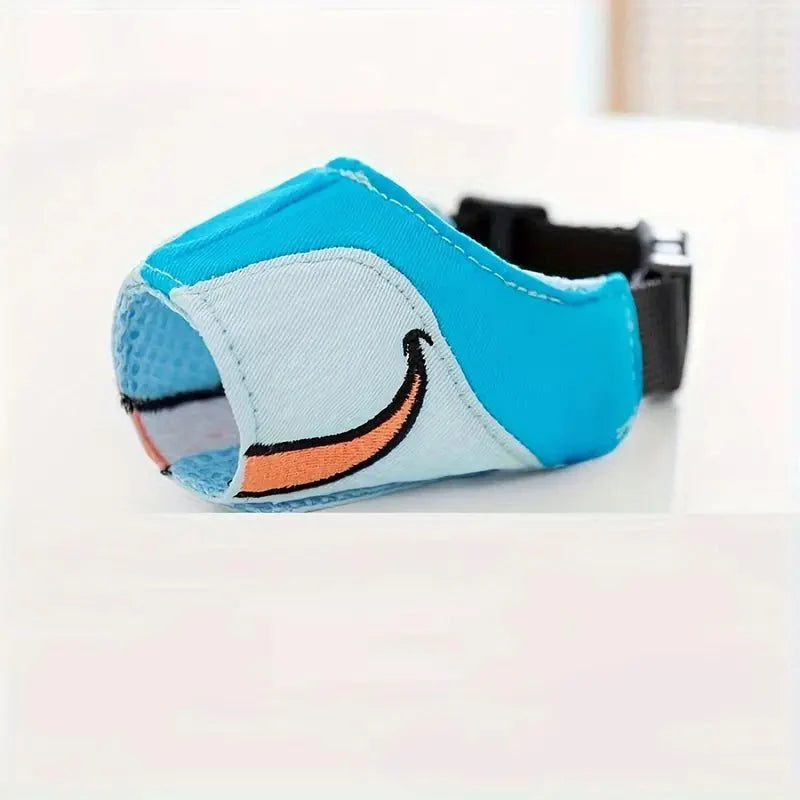 Cute Cartoon Dog Muzzle for Safe and Comfortable Pet Training-Orizon Depot