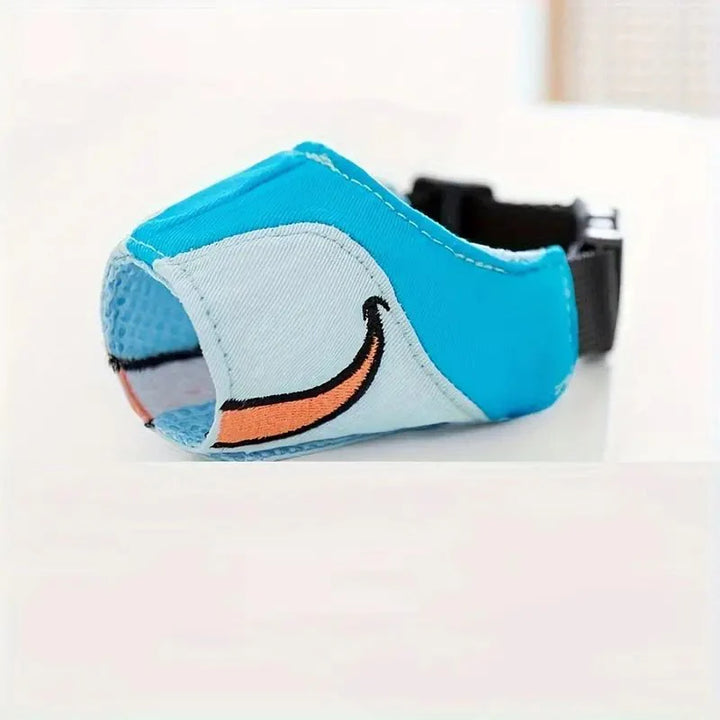 Cute Cartoon Dog Muzzle for Safe and Comfortable Pet Training-Orizon Depot