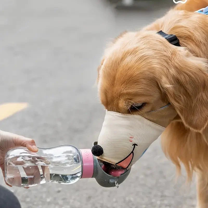 Cute Cartoon Dog Muzzle for Safe and Comfortable Pet Training-Orizon Depot