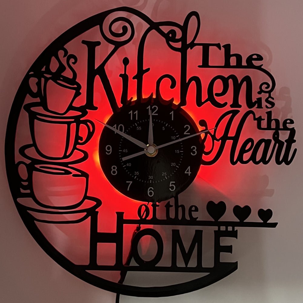 Cozy Atmosphere Mood Wall Clock for Home Decor-Orizon Depot