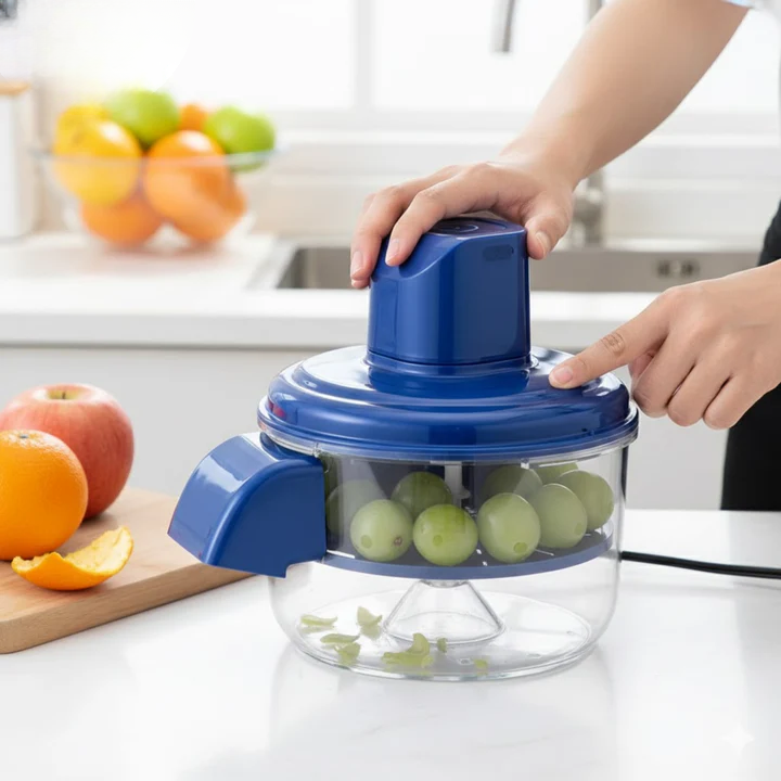 Electric Food Peeler | Quick One-Press Peeling Tool