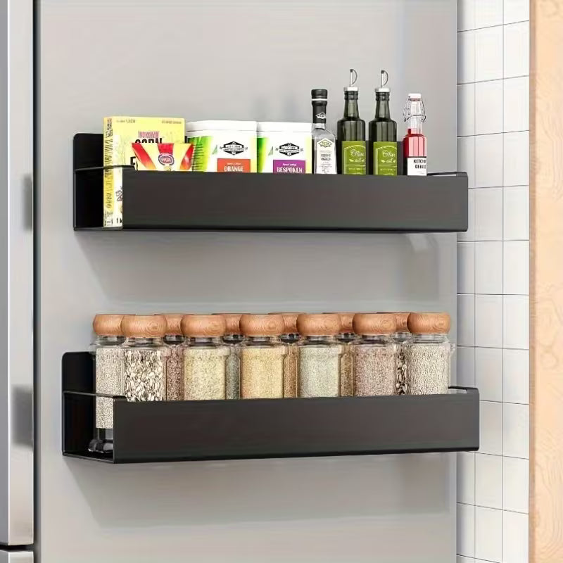 Magnetic Mount Side Shelf | Drill-Free Setup | Compact Storage Solution