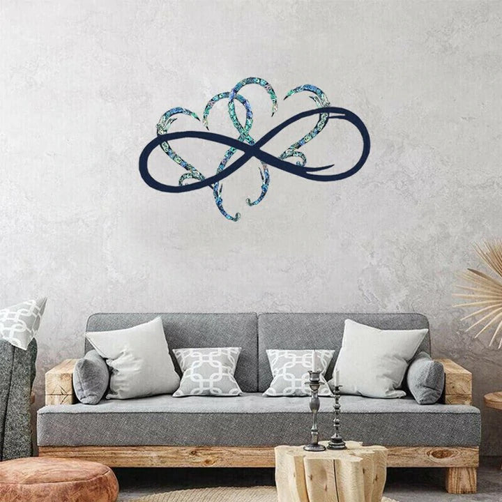 Heart-Shaped Steel Wall Art - Unique Metal Decoration for Home-Orizon Depot