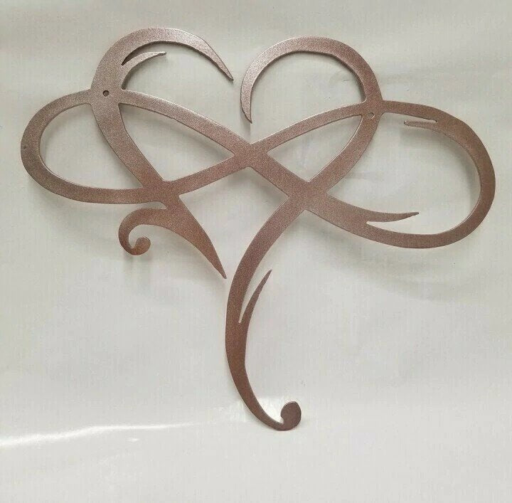 Heart-Shaped Steel Wall Art - Unique Metal Decoration for Home-Orizon Depot