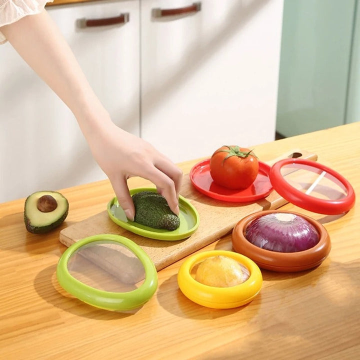 Airtight Silicone Food Storage Container | Reusable & Freshness Preserving