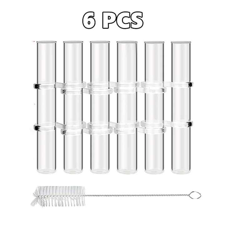 Flexible Flower Vases with Hinges | Modern Glass Tube Design-Orizon Depot