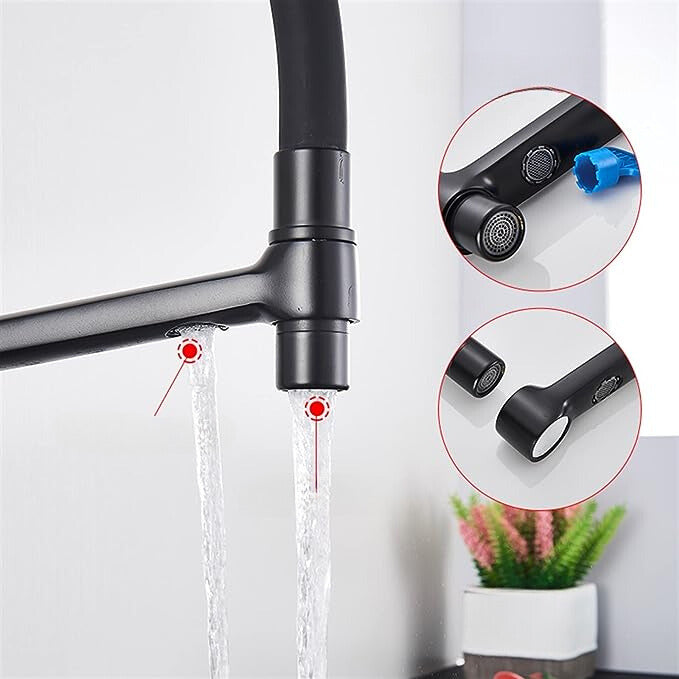 Double Outlet Drinking Water Faucet Filtered Kitchen Faucet-Orizon Depot