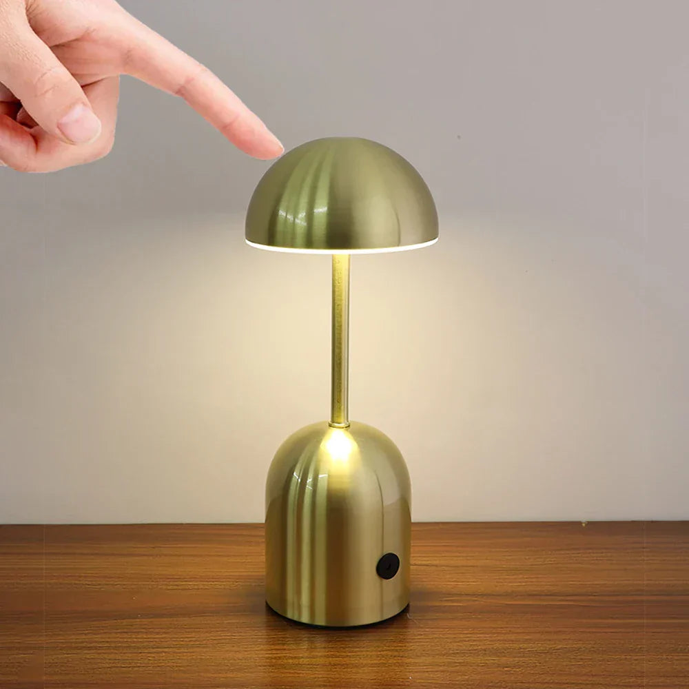 Wireless Adjustable LED Metal Desk Lamp