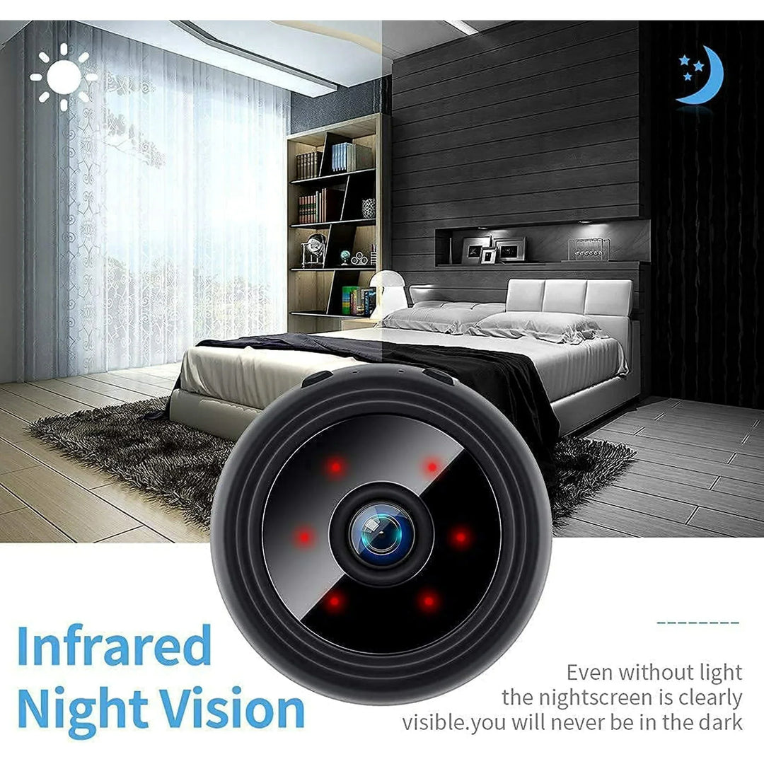 Compact Wireless Magnetic Camera with Audio & Live Video Feed