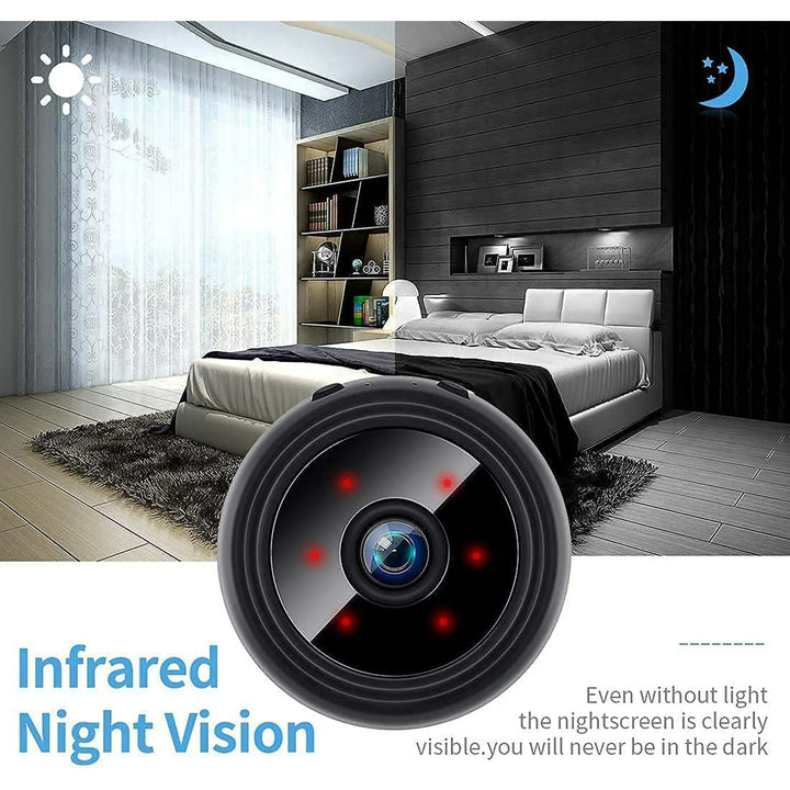 Compact Wireless Magnetic Camera with Audio & Live Video Feed