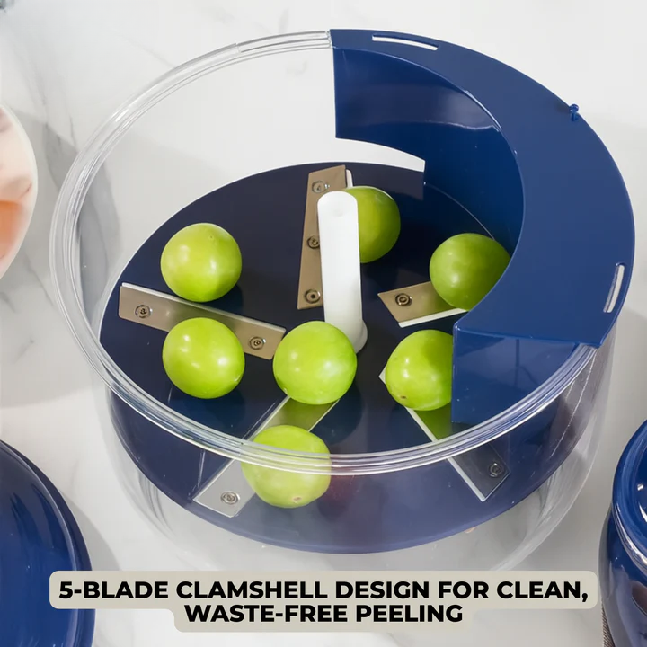 Electric Food Peeler | Quick One-Press Peeling Tool