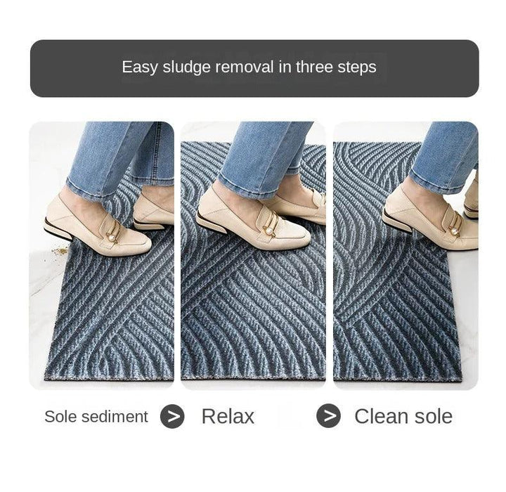 Modern Nordic-style Non-slip PVC Doormat for Entrance Area-Orizon Depot
