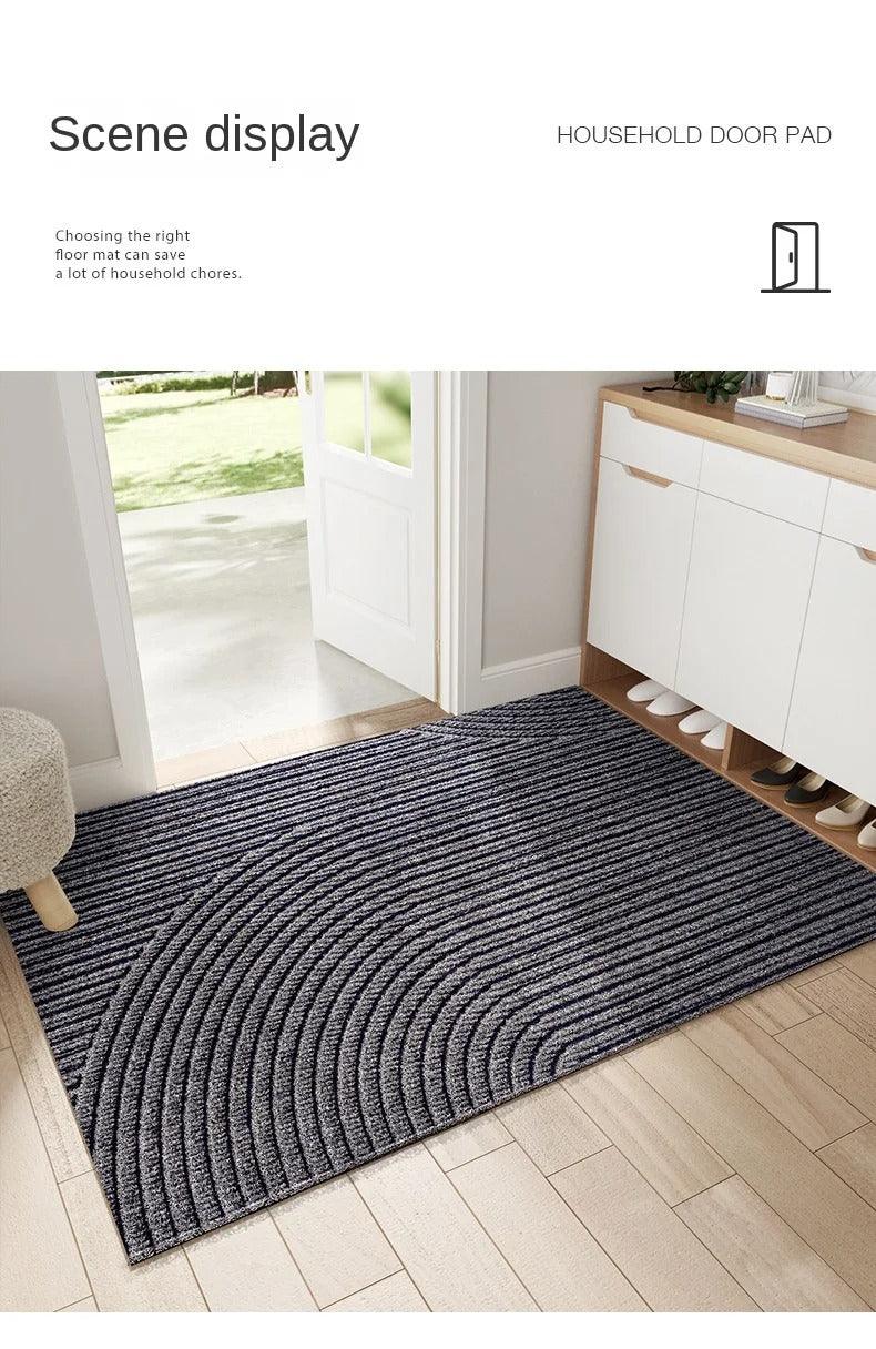 Modern Nordic-style Non-slip PVC Doormat for Entrance Area-Orizon Depot