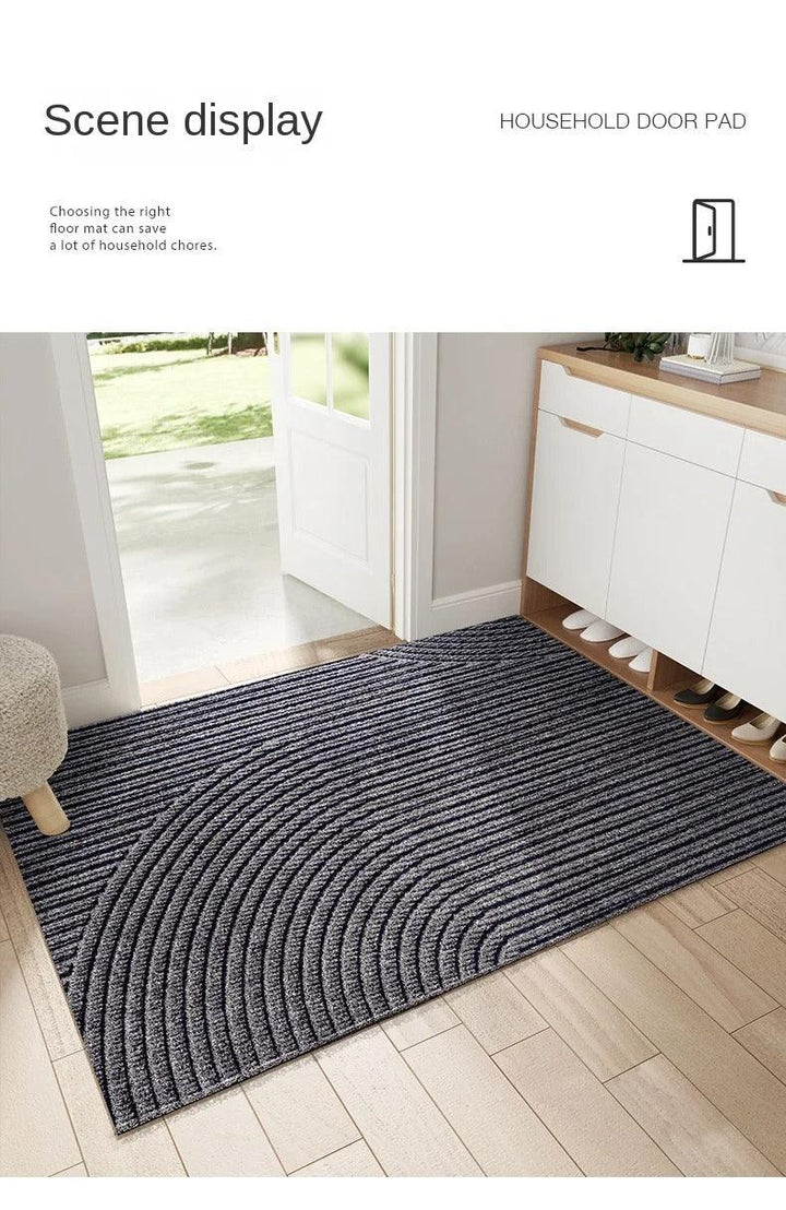Modern Nordic-style Non-slip PVC Doormat for Entrance Area-Orizon Depot