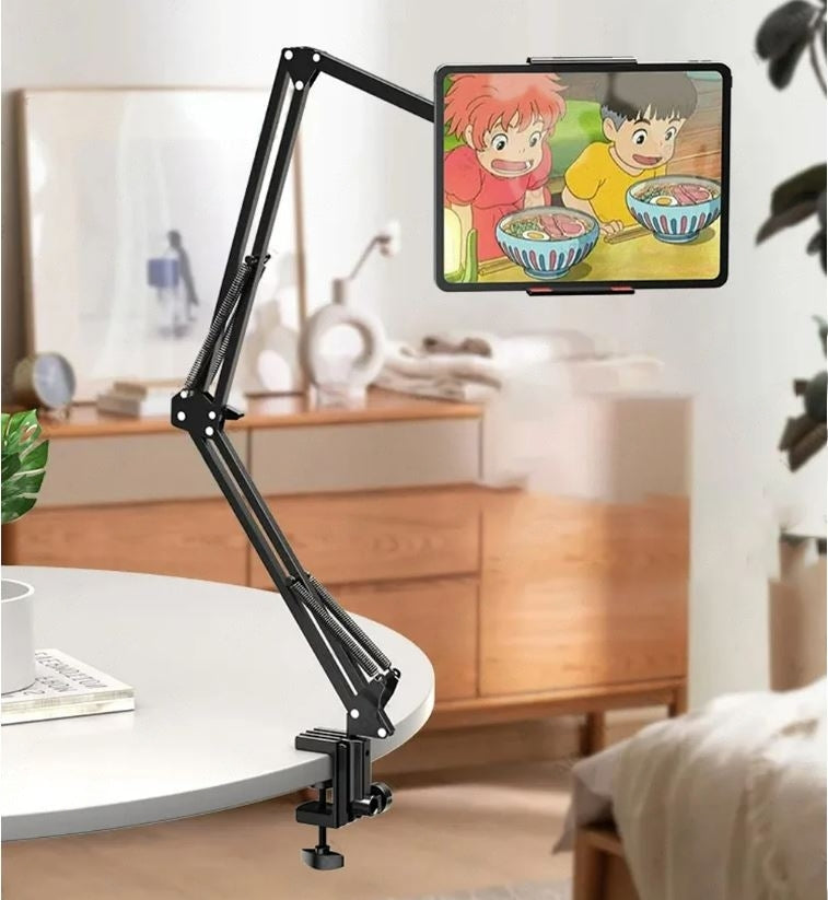 360° Rotatable Tablet Mount – Adjustable Flexi Holder for Easy Viewing-Orizon Depot