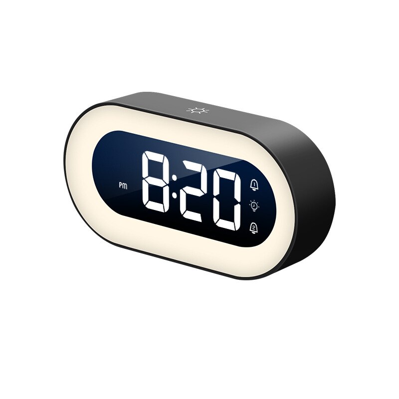 Digital Alarm Clock with Night Light - Lumino Features-Orizon Depot