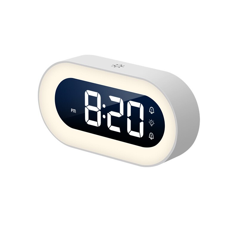 Digital Alarm Clock with Night Light - Lumino Features-Orizon Depot