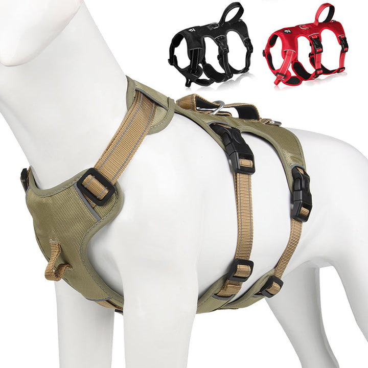 Reflective Anti-Pull Dog Harness with Gripguard Technology-Orizon Depot