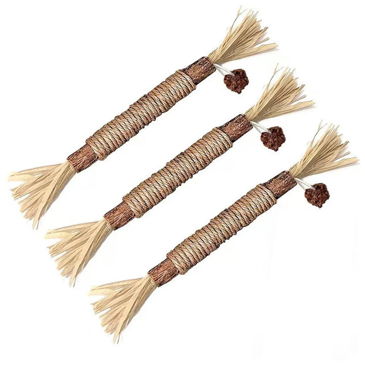 Natural Silvervine Cat Chew Toy SEO Title: Natural Silvervine Chew Toy for Cats - Engaging and Safe Play