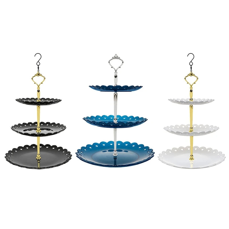 3-Tier Hanging Bird Feeder and Bath Set for Backyard Birds