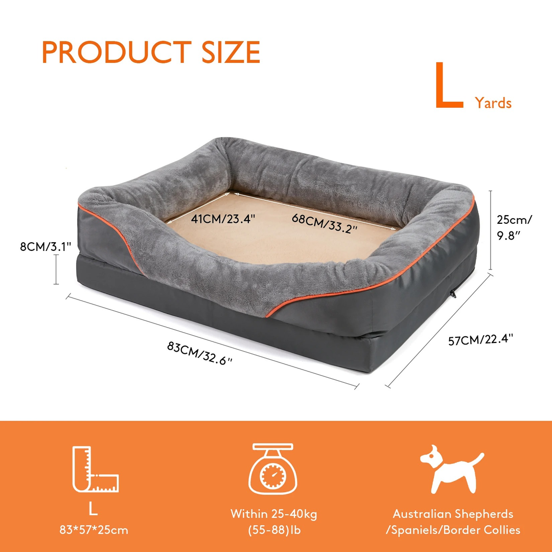 Comfortable Orthopedic Dog Bed for Joint Support and Relaxation