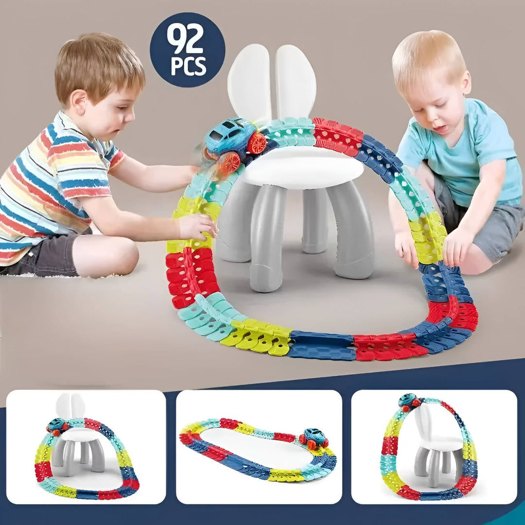 Gravity-Defying Race Track for Kids