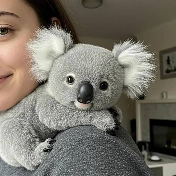 Realistic Koala Plush Toy for Anxiety and Stress Relief