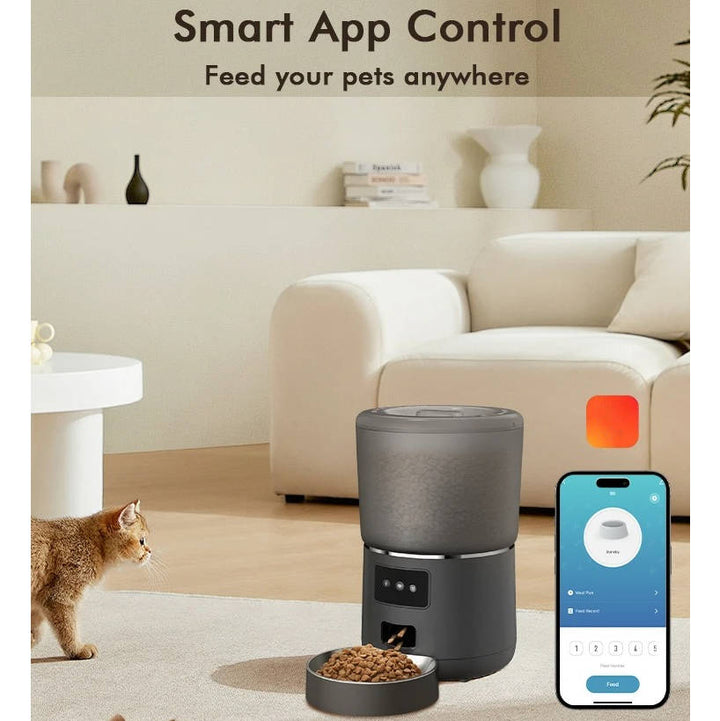 Automatic Smart Pet Feeder for Cats and Dogs