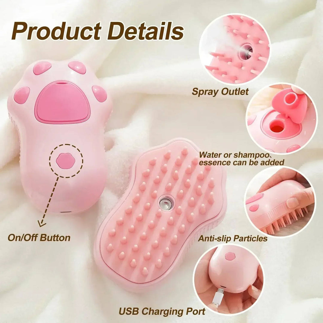 Steam Dog Grooming Brush