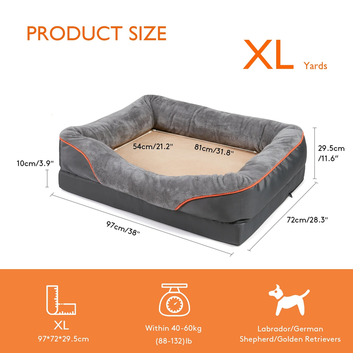 Comfortable Orthopedic Dog Bed for Joint Support and Relaxation