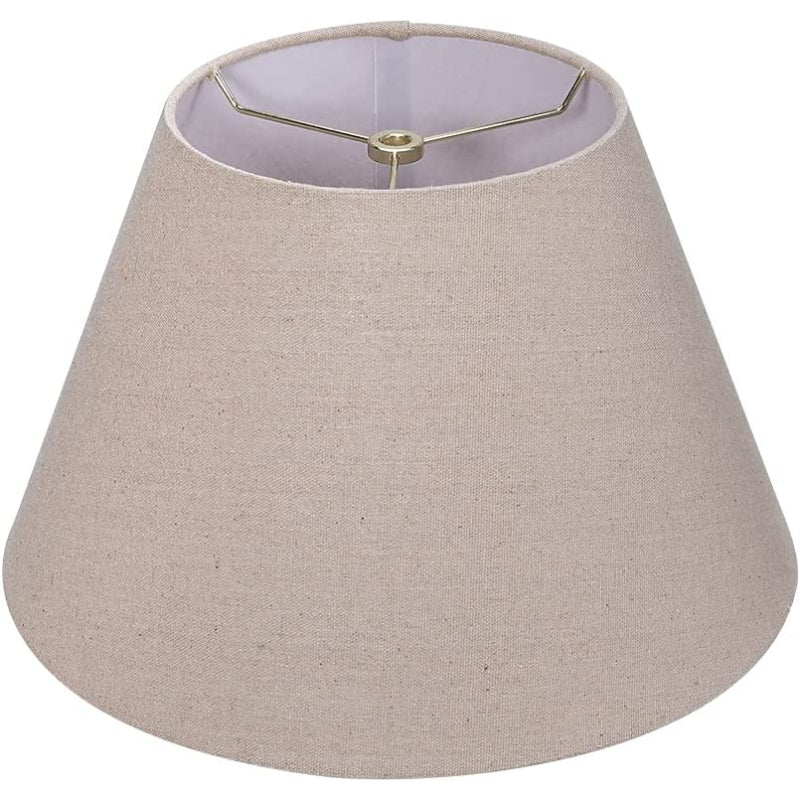 Medium Barrel Fabric Lampshade for Table & Floor Lamps, 7x13x7.8 inches-Orizon Depot