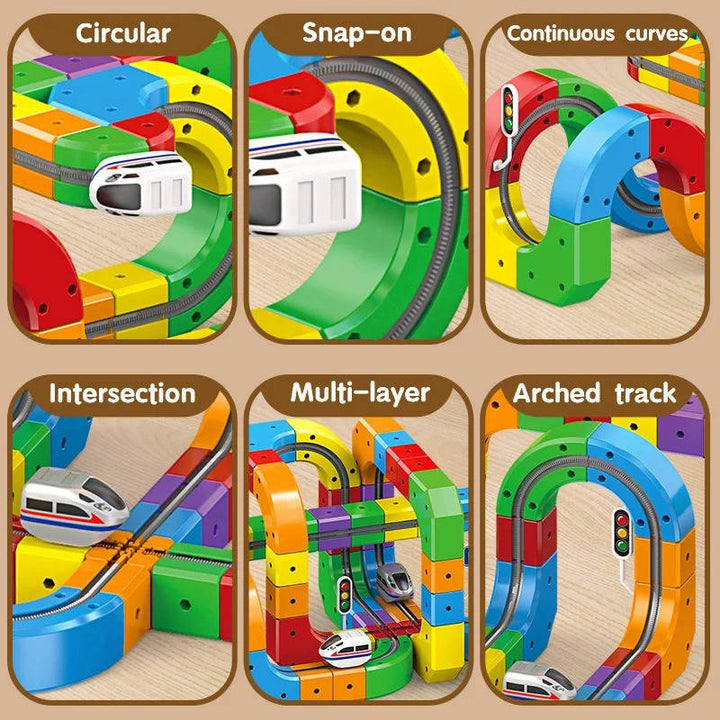 Magnetic Train Track Set for Kids - Fun and Engaging Playtime
