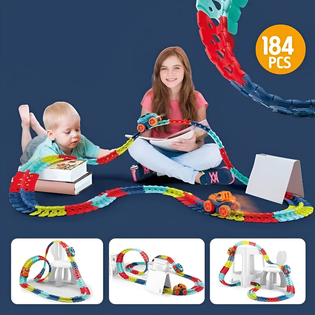 Gravity-Defying Race Track for Kids