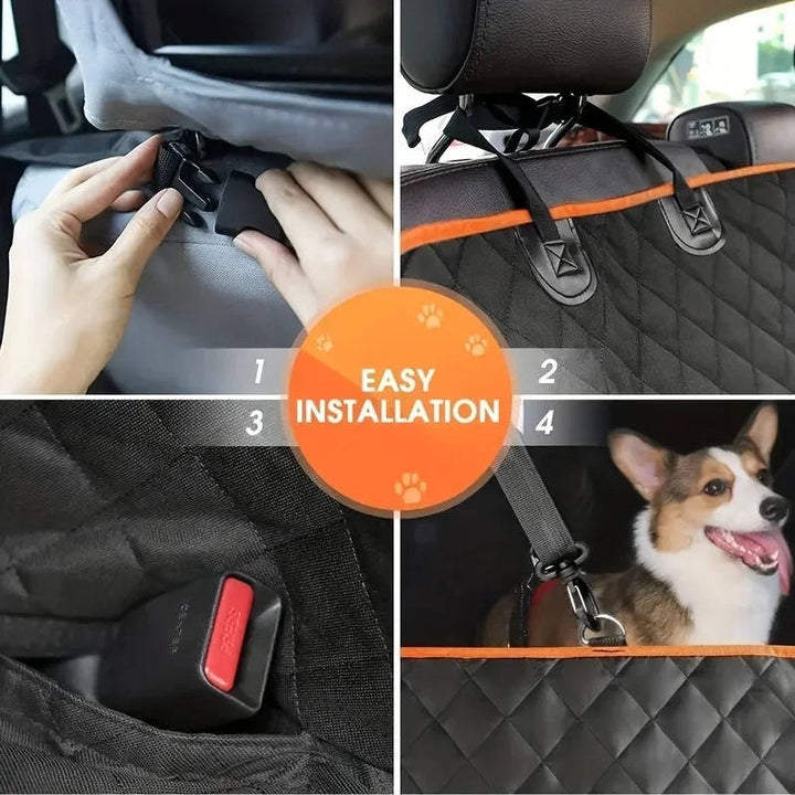Waterproof Scratch-Resistant Dog Car Seat Protector