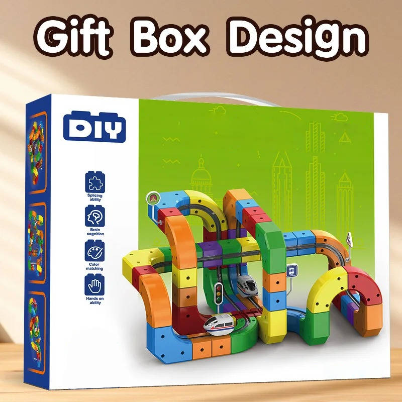 Magnetic Train Track Set for Kids - Fun and Engaging Playtime