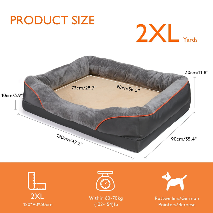 Comfortable Orthopedic Dog Bed for Joint Support and Relaxation
